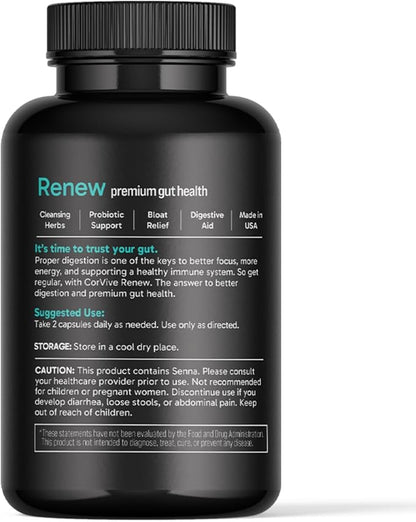 Renew Cleanse Supplement- 30 Servings (60 Capsules) (60 Capsules, Unflavored)