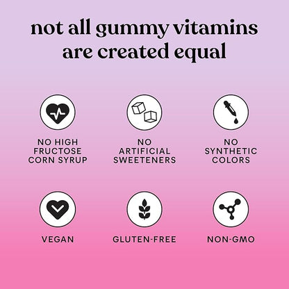 Lemme Debloat - Digestive & Gut Health Gummies with 2 Clinically Studied Probiotics & Prebiotic, 3 Billion CFUs - Vegan, Gluten Free, Non GMO, BlackBerry Flavor (60 Count) (Pack of 2)