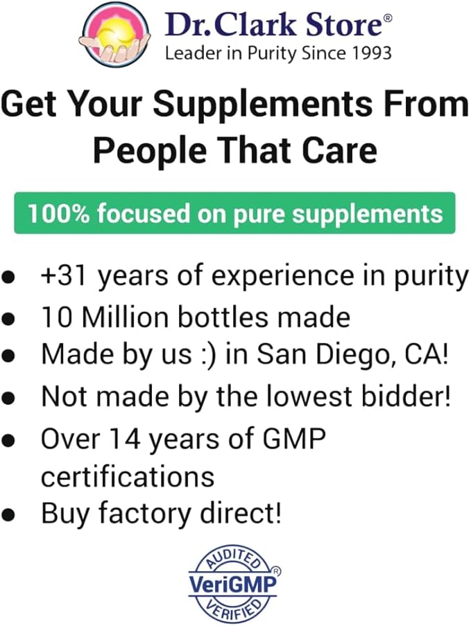 Dr. Clark Liquid Vitamin D Supplement, 1000 IU, 1 fl oz