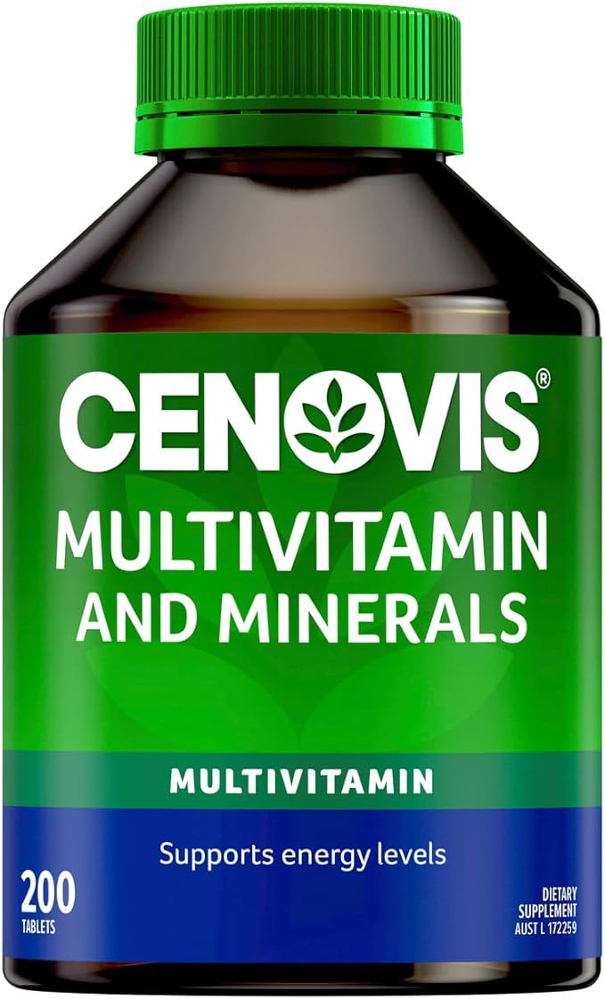 Multivitamin and Minerals 200 Tablets