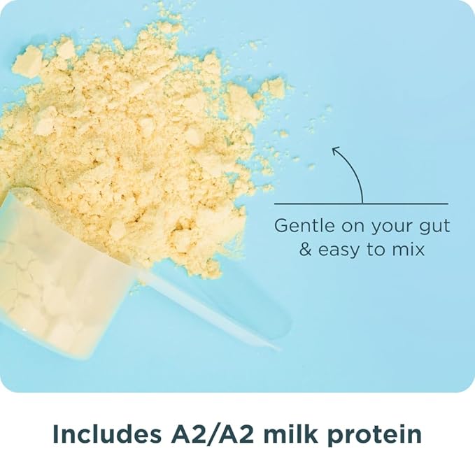 Ancient Nutrition Grass Fed Whey Protein, 23g Protein, Hydrolyzed Collagen Peptides, Organic Regenerative A2/A2 Milk Protein (35 Servings, Vanilla Bean)