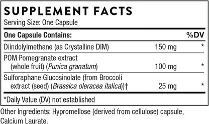 THORNE Hormone Advantage - (Formerly DIM Advantage) Estrogen Support & Hormone Balance for Men & Women - Featuring DIM and Pomegranate Extract - 60 Capsules