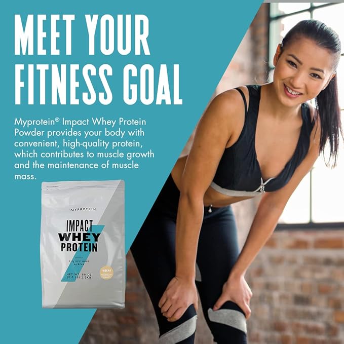 Myprotein - Impact Whey Isolate - Whey Protein Powder - Naturally Flavored Drink Mix - Daily Protein Intake for Superior Performance - Mocha (5.5 lbs, Pack of 1)