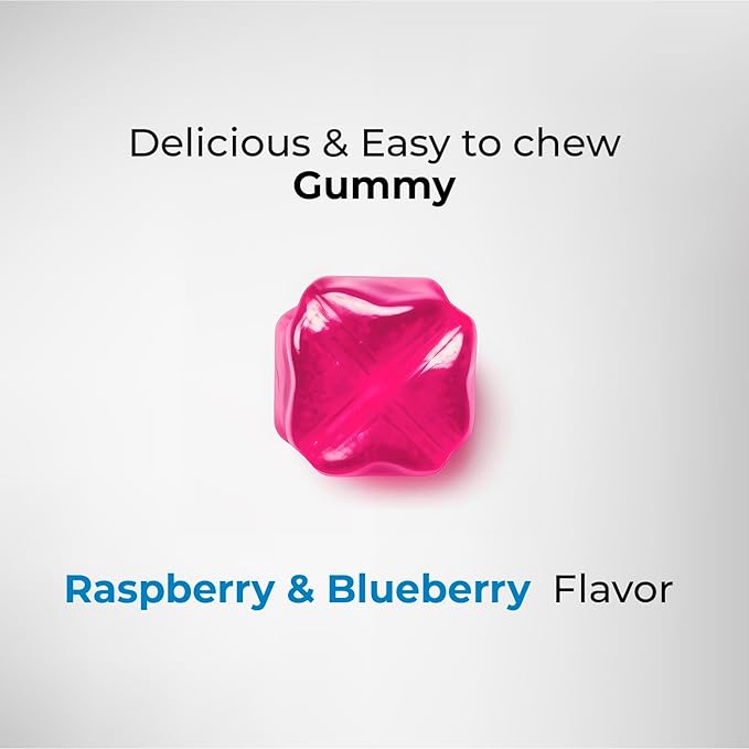 Hair Vitamins Gummies with Biotin 5000 mcg Vitamin A, C & E Support Hair Growth & Promotes Strong Hair, 60 Gummies Natural Raspberry & Blueberry Flavor - Non-GMO, Gluten Free