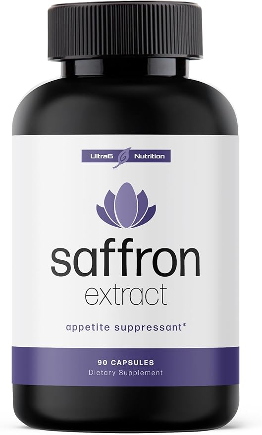 Pure Saffron Extract - Appetite Suppressant for Weight Loss Women & Men - Natural Hunger & Craving Control Supplement - Saffron Supplements for Energy & Mood Lift - 90 Capsules - Made in USA