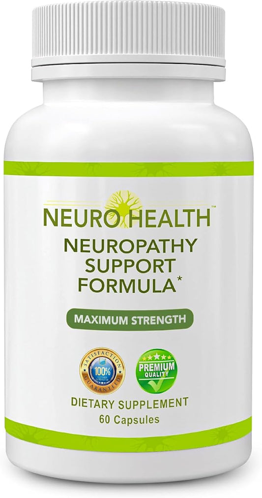 Nerve Support Formula for Neuropathy - Your Nerve Savior Supplement with B Vitamins and Alpha Lipoic Acid - Rapid Absorption for Nerve Discomfort Relief - 60 Capsules