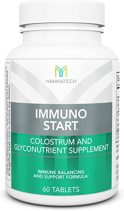 Mannatech ImmunoSTART Supplement Supports The Body’s Natural Immune Response 60 Tablets Formulated for Immune Balance and Support