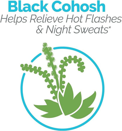 Estroven Sleep Cool for Menopause Relief, 30 Ct, Sleep Support Supplement With Clinically Proven Ingredients to Relieve Menopause Symptoms plus Night Sweats & Hot Flash Relief, Drug-Free & Gluten-Free