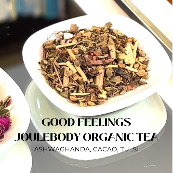 JOULEBODY 5 PM Good Feeling Organic Tulsi Tea | Post Workout Immunity Boost | 10 Count