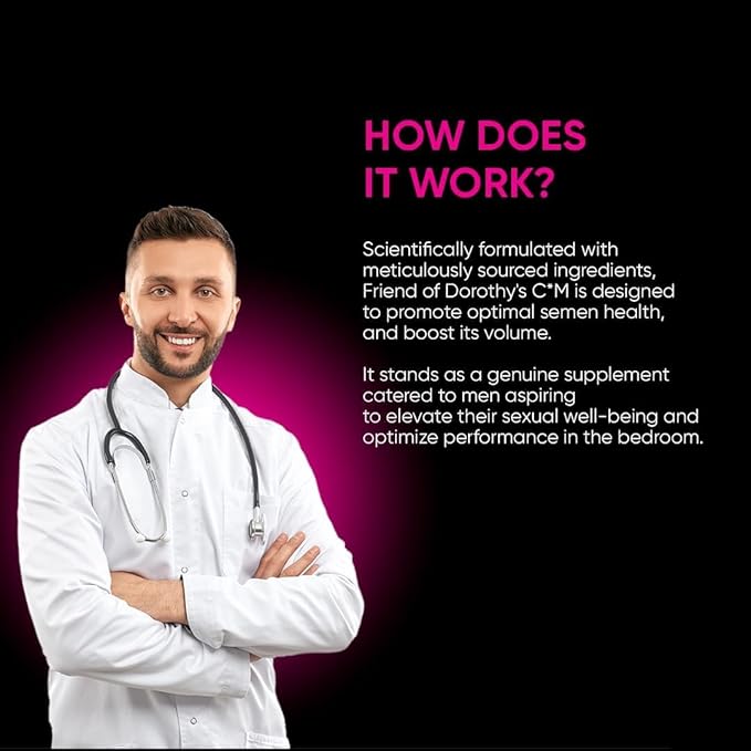 Improves Sperm Volume and Load – Semen Volume Supplement - 60 Capsules