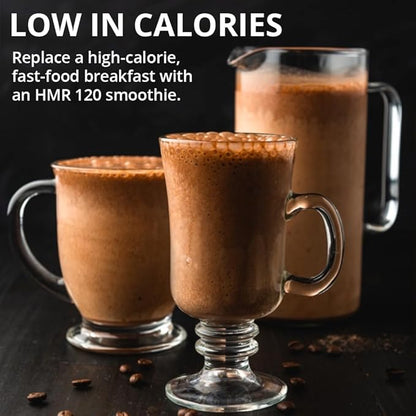 HMR 120 Shake Meal Replacement Powder | Mocha Shake Mix to Support Healthy Weight Loss | 12g of Protein | Nutritional Drink | Low Calorie Food | 12 Servings