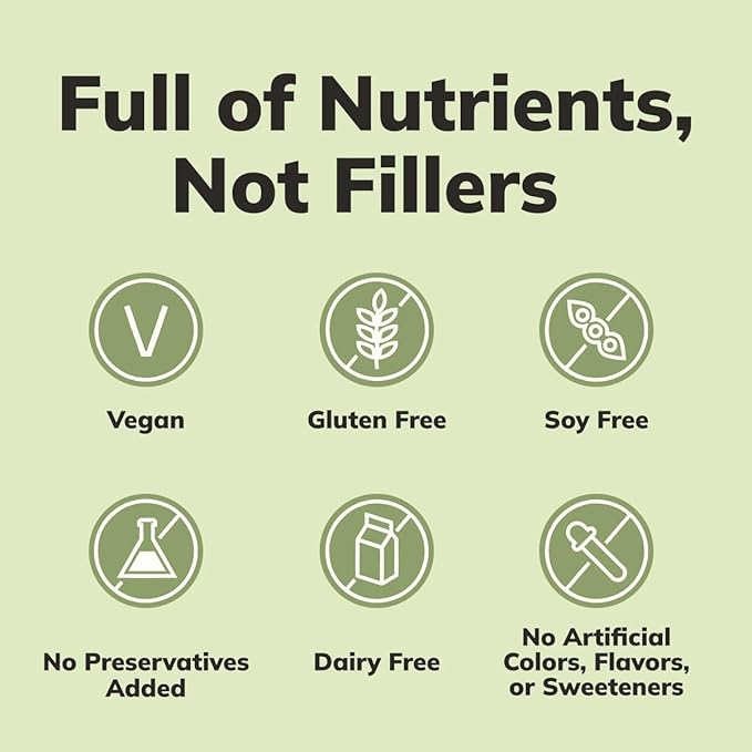 Ka’Chava All-In-One Nutrition Shake Blend, 85+ Superfoods & Nutrients, Meal Replacement, Greens Plant-Based Superfood Powder Protein Drink, Digestive Enzymes & Probiotics, Vegan Dairy Gluten Free, 2lb