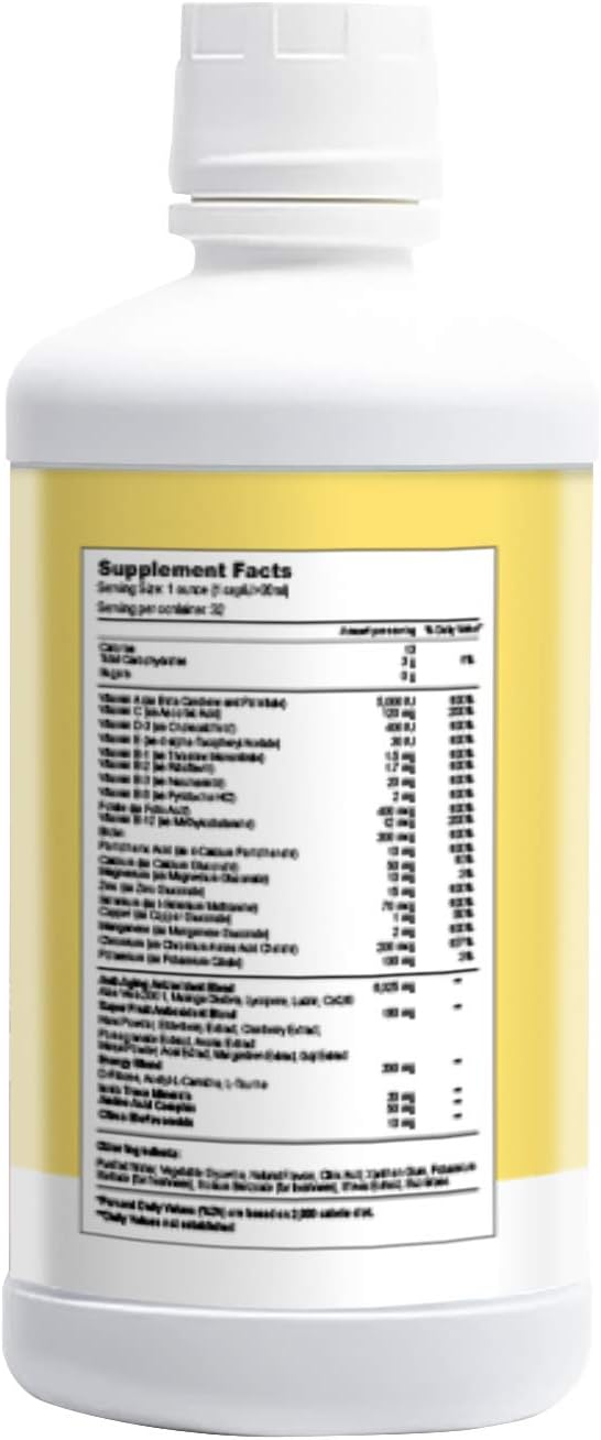 Bella All Natural Moringa Juice Energy Plus - Multivitamin and Antioxidant Drink - 32oz