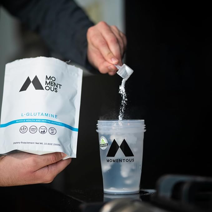 Momentous L-Glutamine Powder, 60 Servings