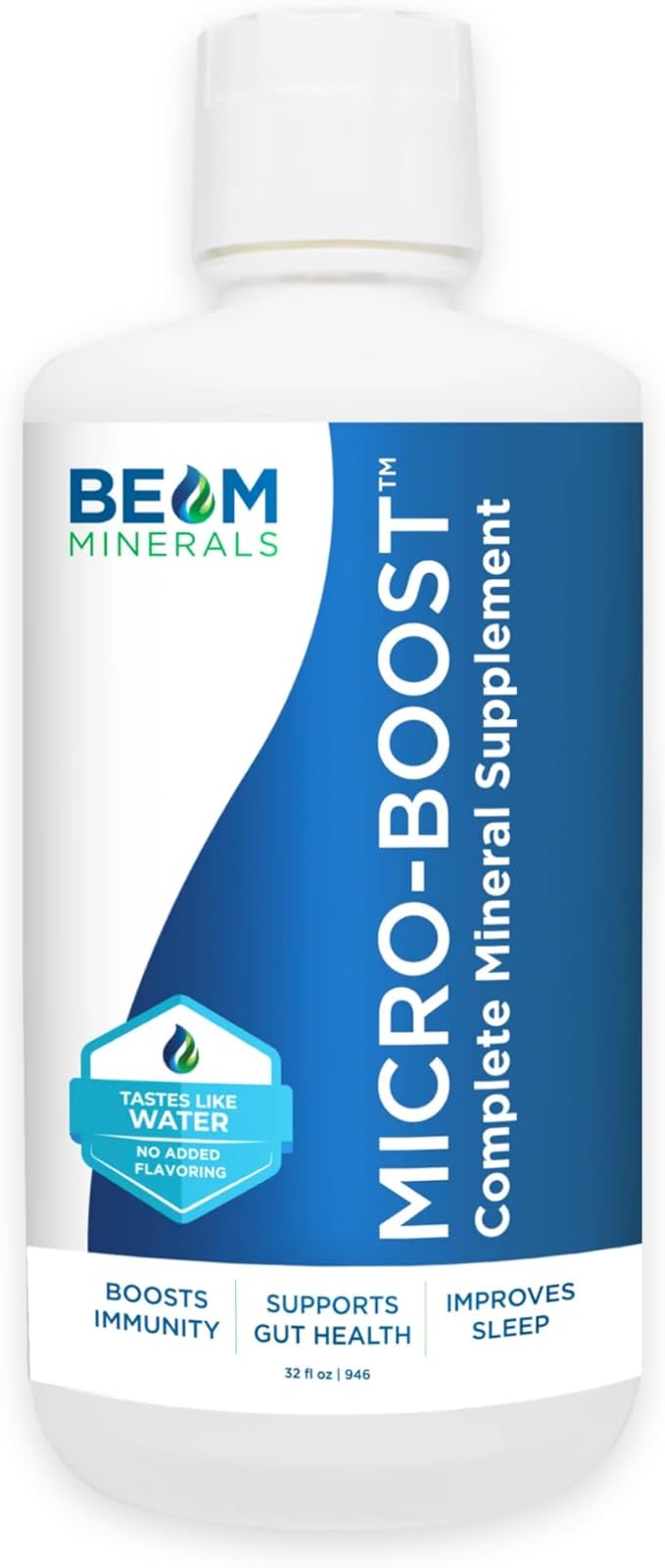 Micro-Boost Humic Mineral Blend | Plant-Based Multi Minerals Supplement & Electrolytes Liquid (Micro-Boost)