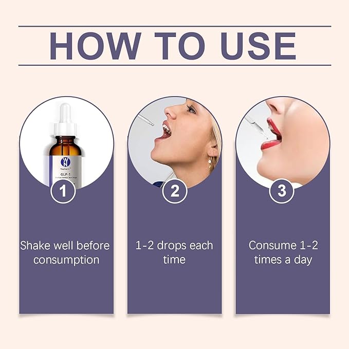 Fangool GLP-1 Liquid Men for Women Supplement Drops-yyds4