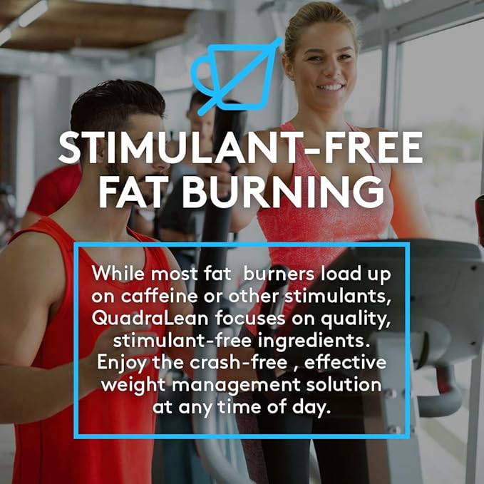 RSP Nutrition QuadraLean - Stimulant Free Weight Management, Metabolism Booster, Energy & Appetite Support - CLA, L-Carnitine, Green Tea Extract, Non-Stim Formula, 50 Serv (Packaging May Vary)