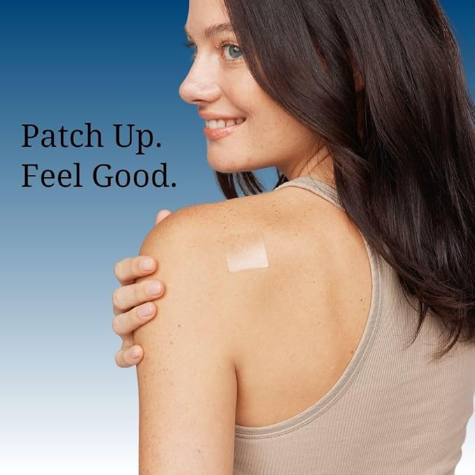 The Patch Remedy Magnesium Patches Transdermal - (30 Day Supply) Topical Magnesium Glycinate Patch for Women & Men, Muscle Cramps, Sleep & Relaxation Support