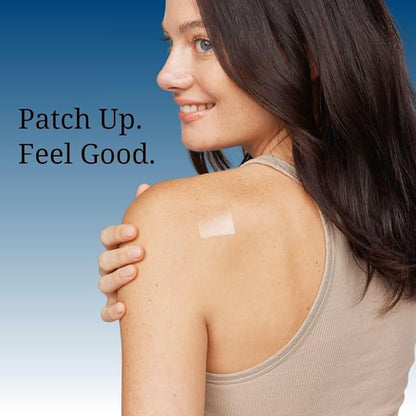 The Patch Remedy Magnesium Patches Transdermal - (30 Day Supply) Topical Magnesium Glycinate Patch for Women & Men, Muscle Cramps, Sleep & Relaxation Support