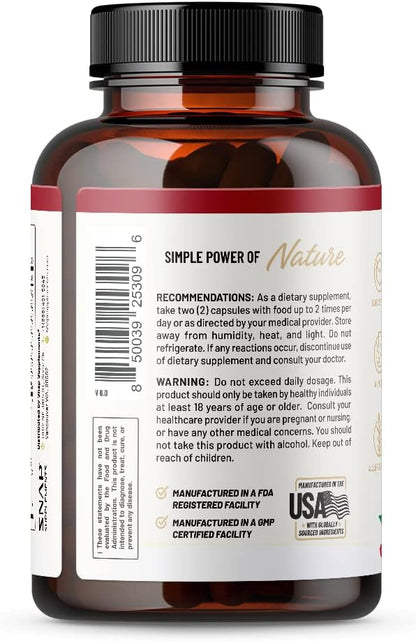 Snap Supplements Blood Sugar Blend - Support Healthy Blood Sugar, 120 Count