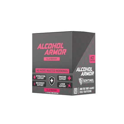 Slay Berry Elixir - Hydration Support, Essential Vitamins and Electrolytes, Vitamin B12, Milk Thistle - 6 Pack