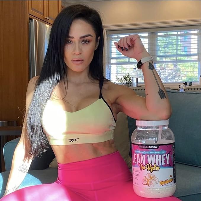 Musclesport Lean Whey Revolution™ Protein Powder - Whey Protein Isolate - Low Calorie, Low Carb, Low Fat, Incredible Flavors - 25g Protein per Scoop (2lb, Dippsadoodles)