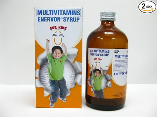 2 Enervon Syrup Multivitamins (2 x 120ml)