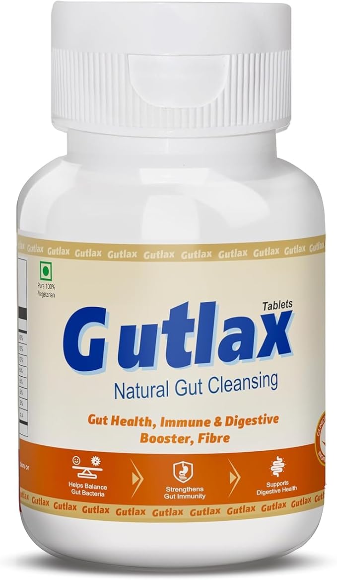 GUTLAX Tablet Naturally Cleanse Your Gut for Optimal Health 60 Tablets