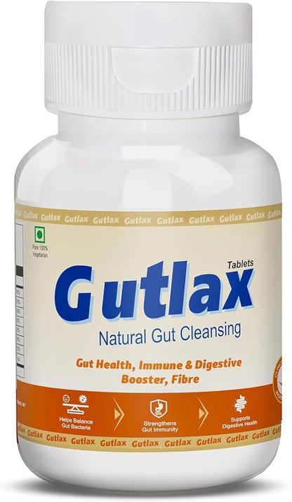 GUTLAX Tablet Naturally Cleanse Your Gut for Optimal Health 60 Tablets
