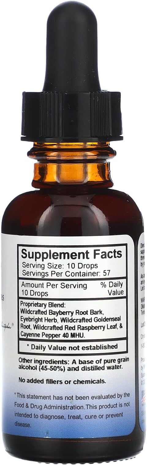 Dr Christopher's Herbal Eye Formula Extract, 1 Fluid Ounce