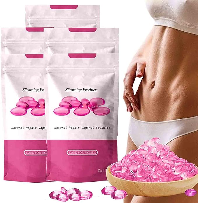 Instant Anti-Itch Detox Products, Capsulas, Firming Repair & Pink and Tender Natural Capsules, Capsulas (5Bag-B)