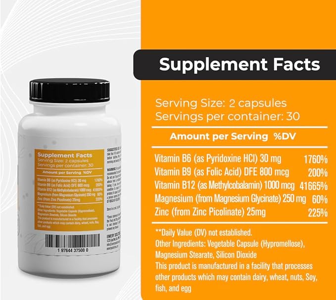 DR. EMERY'S Hormone Support Supplement for Women & Men, Hormone Balance Vitamins - Multivitamin, Natural Essential Vitamins, Zinc, B Vitamin, Magnesium - 120 Caps