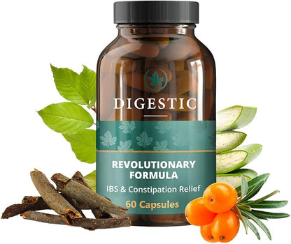 Digestic - Laxative for Constipation Relief - Stool Softener for IBS Severe Constipation 100% Natural - 720 Capsules - Colon Detox Cleanse, for Bloating and Gas Relief - Professional Reseller Pack