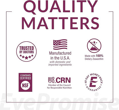 EyePromise Macular Health Complete | Multi-Vitamin + Eye Vitamin | Heart, Brain, Hair, Skin and Overall Health - 30-Day Pill and Soft-Gel Pack