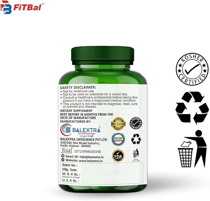 Pre - Probiotic Capsules Boost Gut Health Support Immunity Detox & Cleanse 60 Capsules