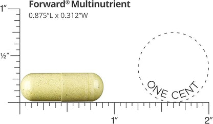 Dr. Whitaker's Forward Plus Daily Regimen - Comprehensive Multivitamin Supplement Supports Optimal Energy, Strength, Vitality, and Stamina - 60 Packets (30-Day Supply)