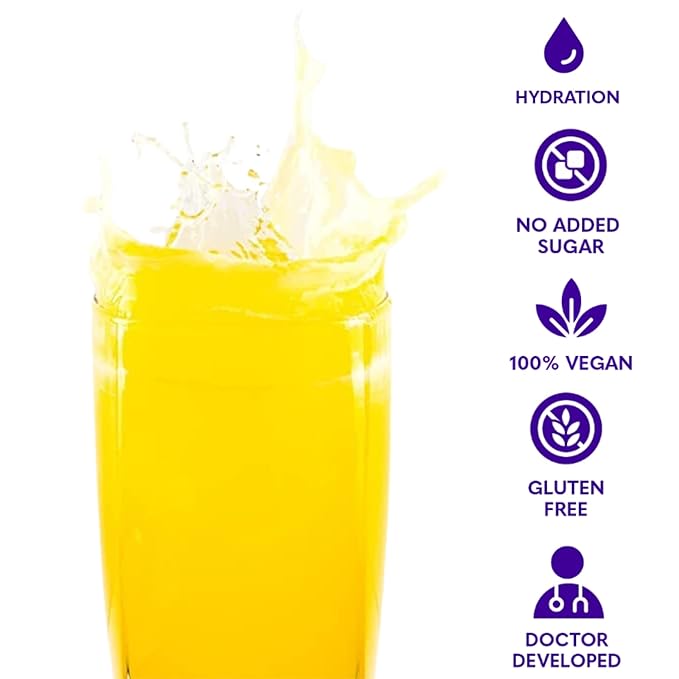 Citrade Hydration Electrolyte Powder Sticks, No Added Sugar, Gluten Free, Keto Electrolytes Drink Mix with Magnesium & Potassium, Single Serve Travel Packets for Water Bottle, 15 Packs, Lemonade