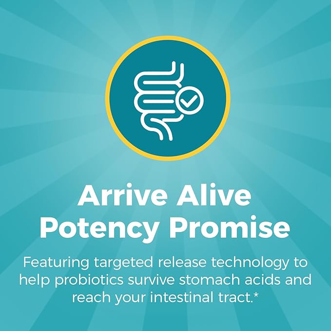 NewRhythm Probiotics 120 Billion CFU 36 Strains, 3-in-1 Probiotics for Digestive Health & Immune Support with Prebiotics & Enzymes, Probioticos for Women & Men, Vegan Targeted Release Supplement, 60ct