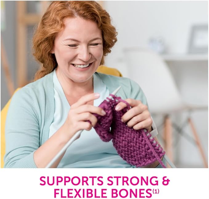 Caltrate Gummy Bites 500 mg Calcium and Vitamin D Supplement, Black Cherry, Strawberry, Orange - 50 Count