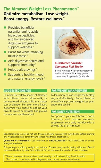 Almased Multi Protein Powder Supports Weight Loss (Pack of 2)