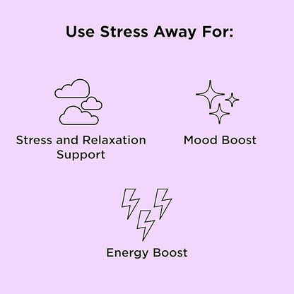 nbpure Stress Away All-Natural Stress Management Supplement Capsules, 100 Count