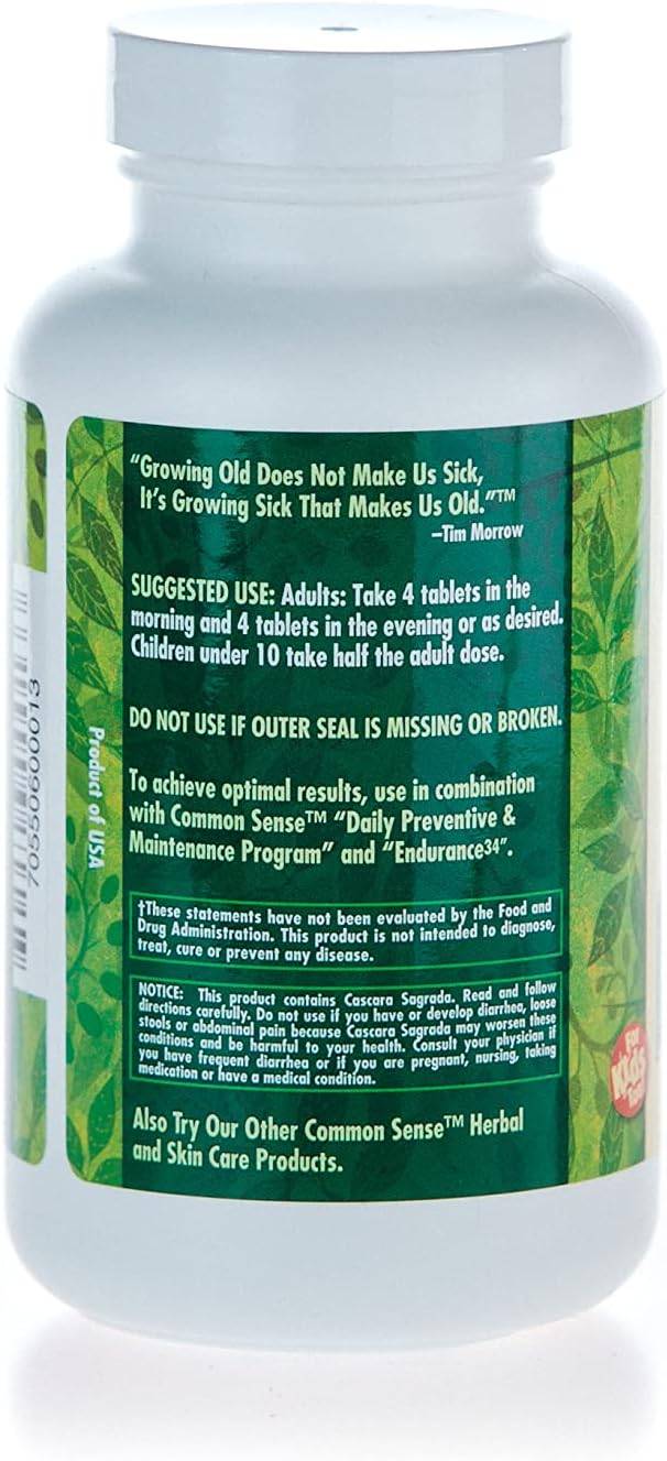 Common Sense Herbal Products SuperLax (270): Colon Cleanser