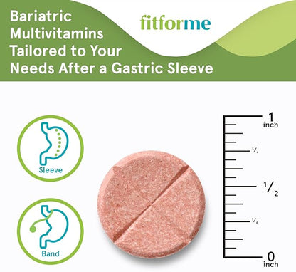 Bariatric Multivitamins After Gastric Sleeve - One a Day WLS Optimum Chewable - 90 Days Supply of Vitamins & Minerals, Scientifically Proven - Last Batch