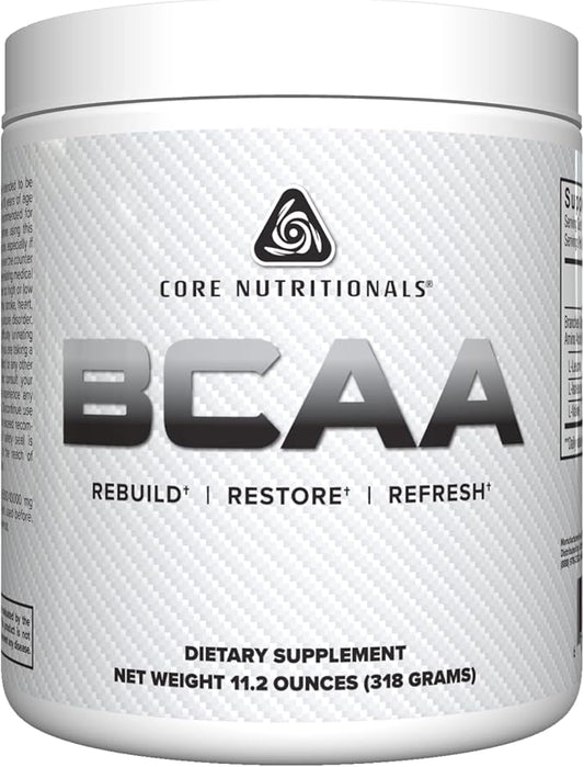 Core Nutritionals BCAA, Increases Skeletal Muscle Protein Synthesis, 5 Grams, 60 Servings