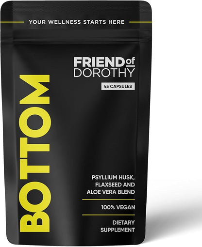 Fiber Supplement for Effortless Prep Time - Helps Promote Digestive Regularity - Psyllium Husk Based - 45 Vegan Capsules