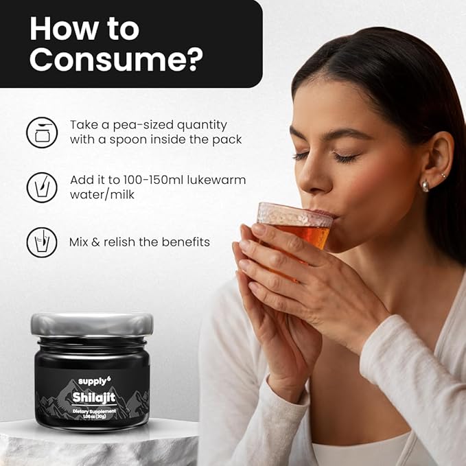 Pure Himalayan Shilajit Resin | Gold Grade 100% Shilajit Supplement for Men & Women| Lab Tested with 85+ Trace Minerals, 75% Fulvic Acid for Energy Boost, Focus & Immunity (75 Servings)