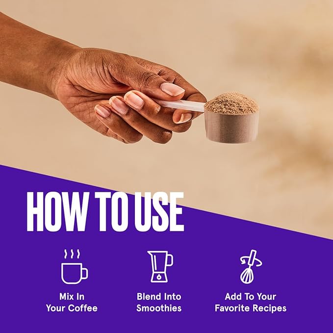 Bulletproof Chocolate Collagen Protein Powder with MCT Oil, 19g Protein, 17.6 Oz, Collagen Peptides and Amino Acids for Healthy Skin, Bones and Joints