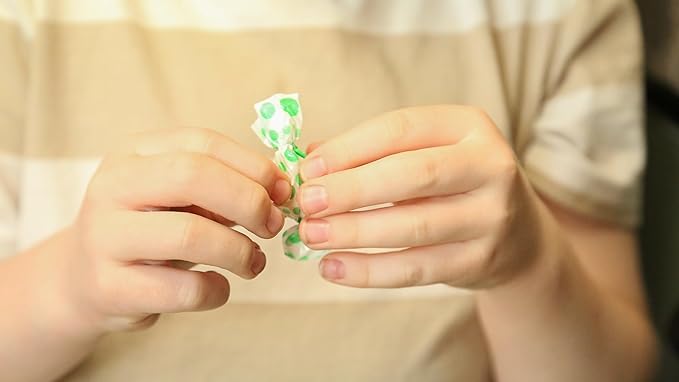 Tummydrops, Natural Peppermint, Gluten Free & Vegan, 33 Individually Wrapped Pure Peppermint Oil Lozenges Made with Organic Ingredients