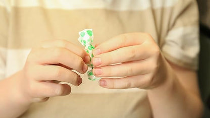 Tummydrops, Natural Peppermint, Gluten Free & Vegan, 33 Individually Wrapped Pure Peppermint Oil Lozenges Made with Organic Ingredients