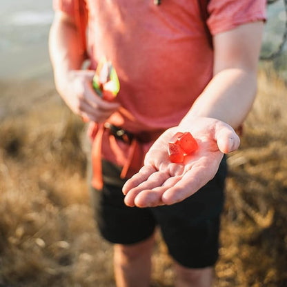 PROBAR - BOLT Organic Energy Chews, Pink Lemonade, Non-GMO, Gluten-Free, USDA Certified Organic, Healthy, Natural Energy, Fast Fuel Gummies with Vitamins B & C (12 Count)